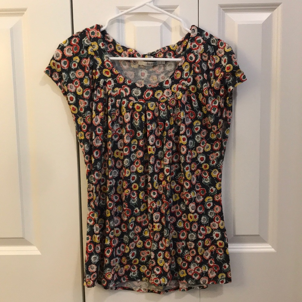 Boden Floral Top US 8